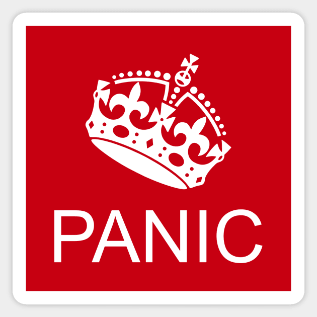 PANIC Sticker by AKdesign